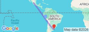 South American Capitals Map