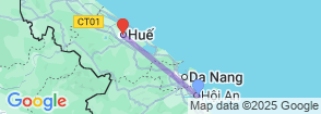 Hue Imperial City & Hai Van Pass Day Tour from Hoi An - Small Group Map