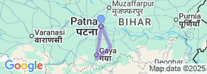 PATNA, RAJGIR, BODHGAYA TOUR PACKAGES Map