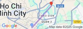 Luxury Speed Boat to Phu Chau Temple Binh Quoi Village Afternoon Tour Map