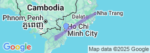 9 Days South Vietnam Family Adventure Tour Map