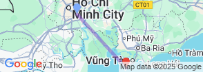 Vung Tau Beach Landmarks Full Day Tour from HCMC Cultural Scenic Map