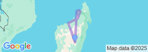 Madagascar North West paradise Map