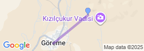 Cappadocia Hot Air Balloon Tour from Göreme Map
