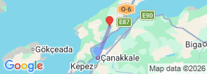 3 Days Gallipoli Tour Map