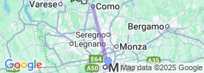 The Best of Lake Como & Bellagio Small Group Tour Map