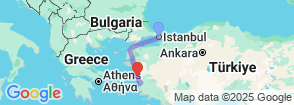 6-Day History & Culture Student Tour: Discover Istanbul, Gallipoli, Troy, Ephesus & Kusadasi Map