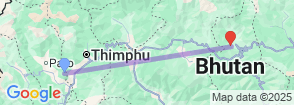 Best of Bhutan Map