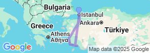 14 Days Family Cultural Tour Turkey Map