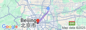 Beijing capital international airport PEK-Beijing urban area Map