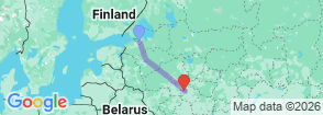 The Jewels of Russia: Moscow, St.Petersburg and Novgorod Map