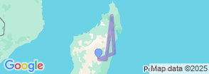 Madagascar splendid East journey Map