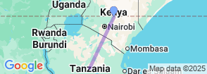 12-Days in Uganda, Kenya & Tanzania: Gorillas, Chimps & The Big Five Map