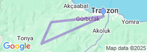 Hidirnebi Cal, Cave Tour from Trabzom Map