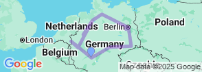 11 Days 10 Nights Whells And Wonders An Authentic German Road Trip Map