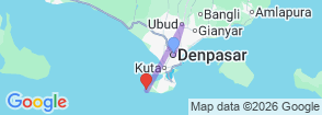 Bali Honeymoon Package: 5 Days and 4 Nights Map