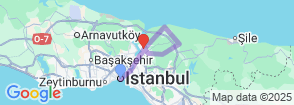 6 Day Istanbul Bicycle L'Etape Türkiye by Tour Map