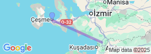 6 Days Cesme City & Cooking Tour Map