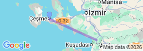 6 Days Cesme City & Cooking Tour Map