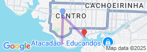 Historical City-tour through the Center of Manaus Map