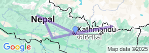 Honeymoon Holidays in Nepal Map