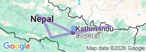 Honeymoon Holidays in Nepal Map