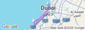 Dubai Cabrio Tour Map