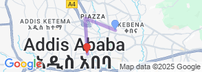 Addis Ababa City Tours Map