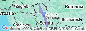 8 Days Serbian Wine Dine Tour Map