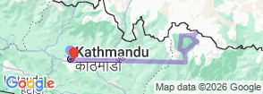 Everest Three Passes Trek Map