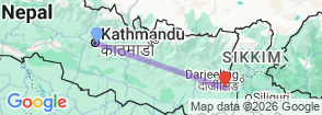 Kanchenjunga Base Camp Trekking Map