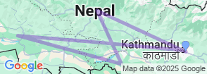 Best Tour in Nepal Map