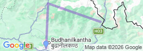 Tamang Heritage Trekking Map