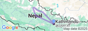 Annapurna Circuit Trek Map