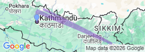 Langtang Valley Trekking Map