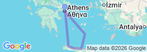 Amazing Aegean (All-Inclusive Guided Semi-Private Tour) Map