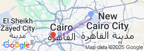 Transfer from Cairo Airport to Cairo Or Giza hotels Map