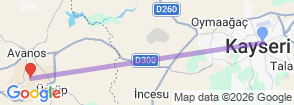 Daily Cappadocia Red Tour from Kayseri Map