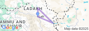 LADAKH - TOP OF HIMALAYAS Map