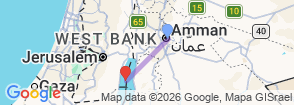 Petra & Wadi Rum Transport-Dead Sea from Amman (two nights) Map