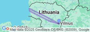 10 Days Lithuanian Explorer Tour Map