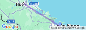 Full day Hue imperial city from Danang Map