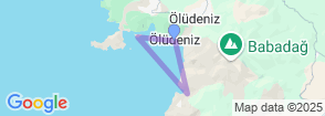 Daily Oludeniz Boat Cruise from Fethiye Map