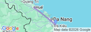 Bach Ma National Park - Joining Tour Map