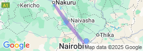 Iconic 3-Day Lakes Safari: Nakuru, Naivasha & Bogoria Map