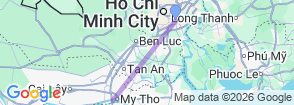 Boat Trip at My Tho Private Tour Map