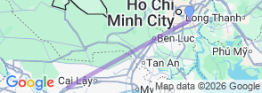 Mekong Delta Day Trip to Cai Be Floating Market Map