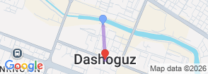 2-Day Tour to Dashoguz, Kunya Urgench And Darvaza Map