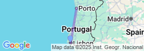 Portugal 6 Days Private Tour Map