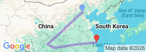 13 Days China Classic & Panda's Tour Map